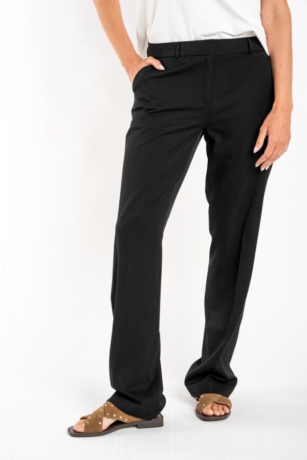 Pantalón Recto Línea Ejecutiva Negro