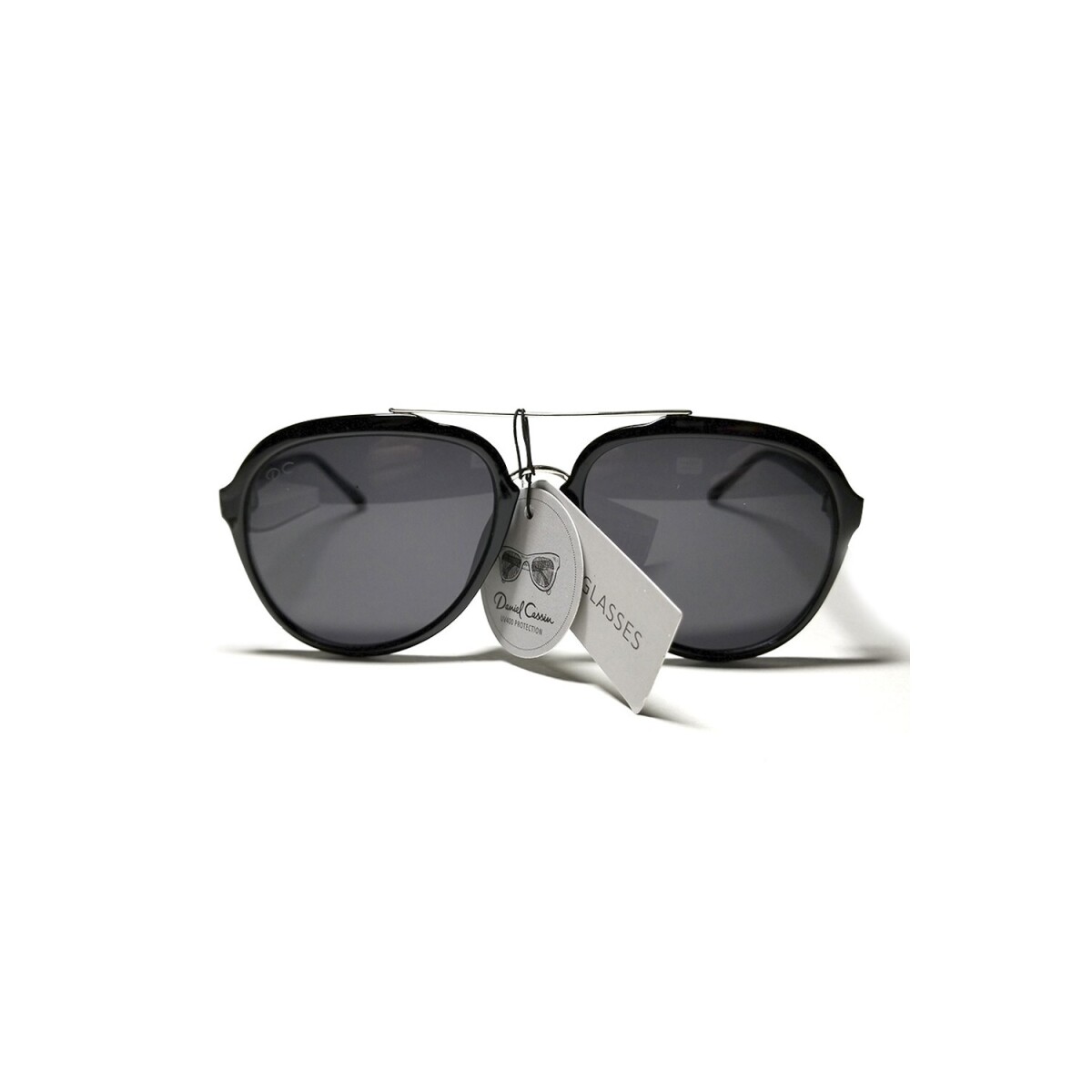 Lentes De Sol Daniel Cassin Modelo Billy - Crema-Negro 