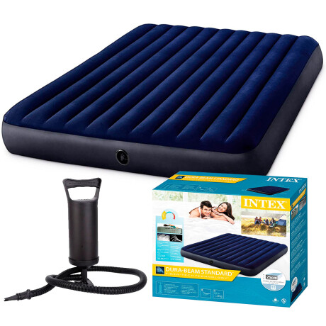 Colchón Inflable Intex 2p King Grande 183x203CM + Inf Cmb000506