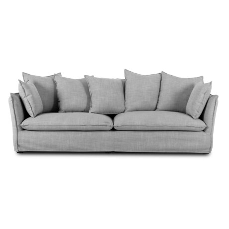 SOFÁ 4 CUERPOS TELA-PREMIUM GRIS BAHAMA