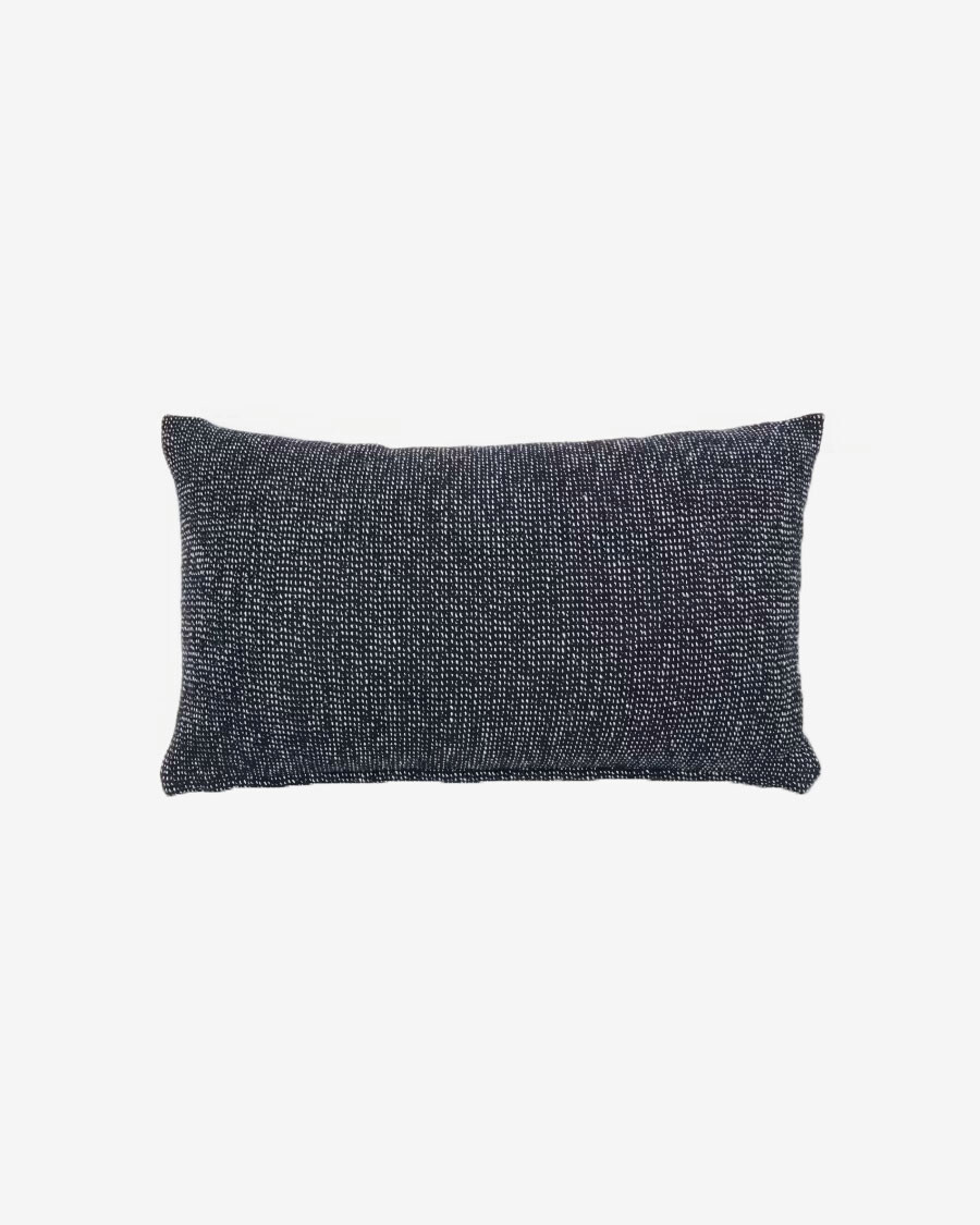 Almohadón Tapla mezcla algodón negro 30 x 50 cm Almohadón Tapla mezcla algodón negro 30 x 50 cm