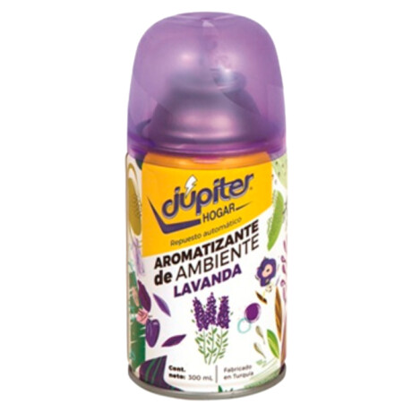 DESODORANTE AMBIENTE JUPITER AUTOMATICO REPUESTO 300 ML LAVANDA DESODORANTE AMBIENTE JUPITER AUTOMATICO REPUESTO 300 ML LAVANDA