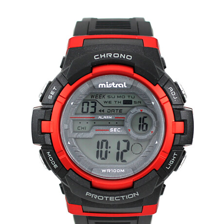 Reloj Mistral Deportivo Silicona Gris 0