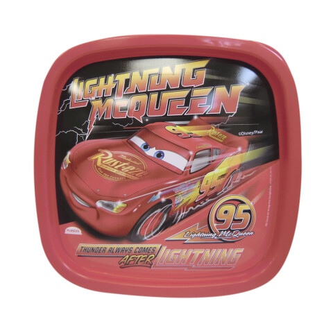 Pote Plástico Cars 580 ml U