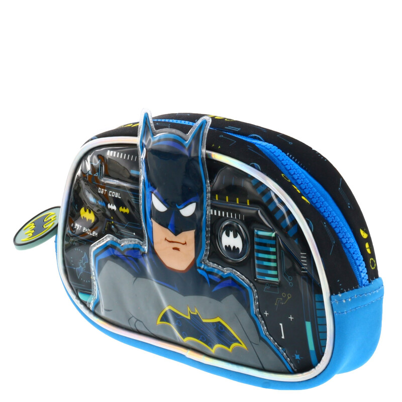 Cartuchera Batman Cartuchera Batman Negro - Azul - Amarillo
