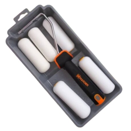 KIT RODILLO CORDERITO FINO CON BANDEJA 4 7 PZAS PRO HARDEN ++ N/a