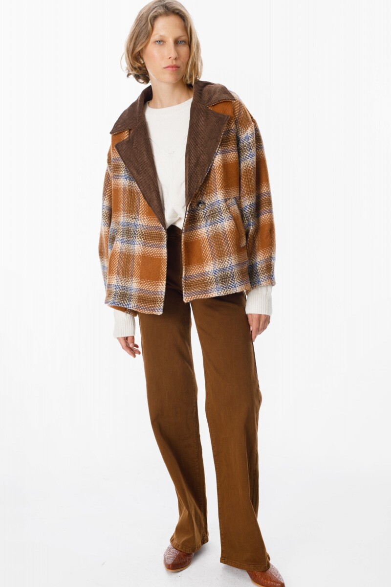 Blazer Craft Cuadrille Naranja