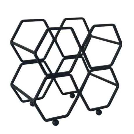 RACK DE VINOS SMALL HIERRO NEGRO 37300