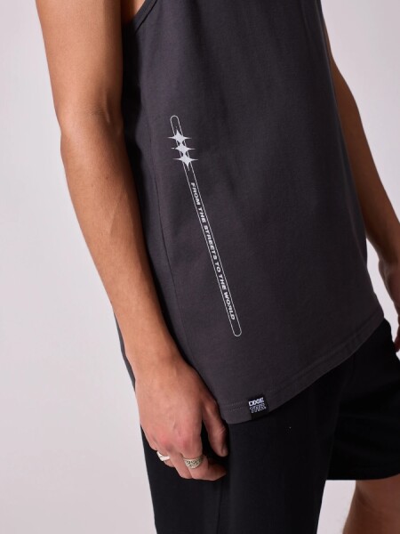 MUSCULOSA DIXIE SALCO GRIS OSCUR