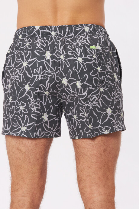 SHORT GAEA RUSTY Gris Oscuro