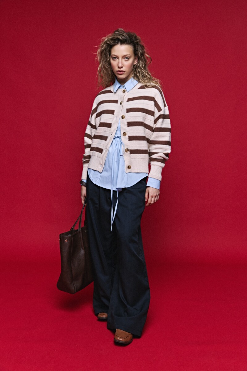 CARDIGAN STUD Crudo