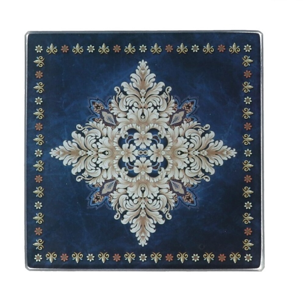 Posavasos de Cristal Cuadrado 10 x 10 cm Shield POSAVASOS CRISTAL CUADRADO SHIELD 10X10CM