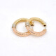 Aros En Oro 18K En Tres Tonos Aros En Oro 18K En Tres Tonos
