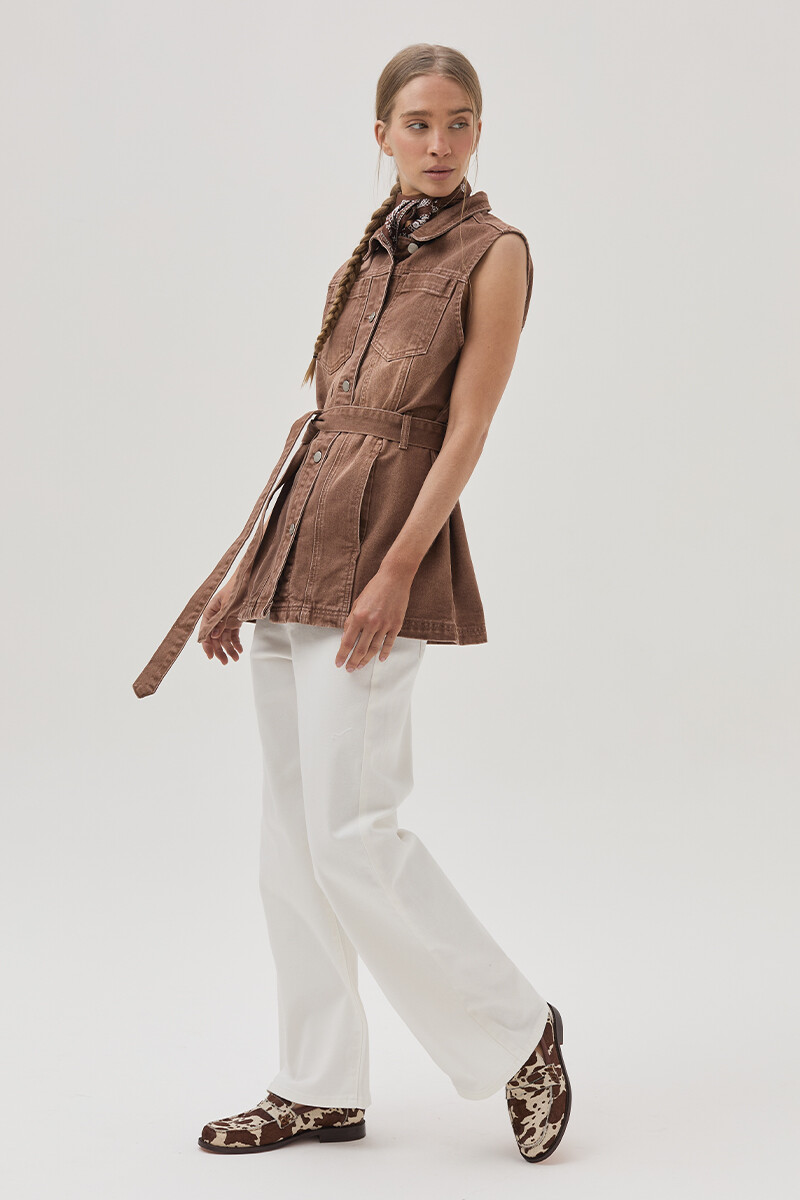 Chaleco Willow Marron