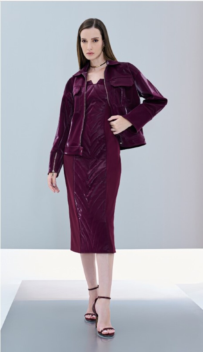 Chaqueta Elen - Bordeaux 