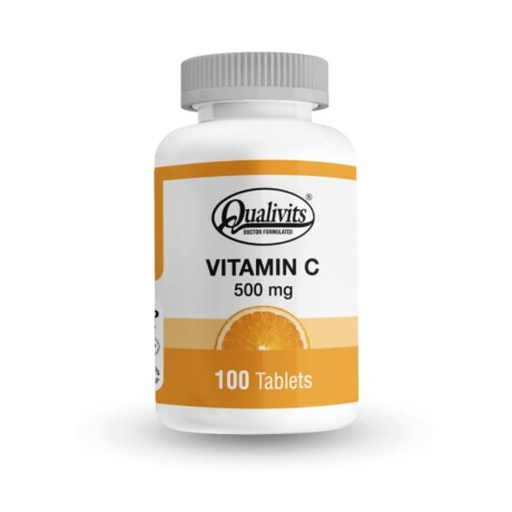 Vitamin C 500 mg 100 Cáps Qualivits Vitamin C 500 mg 100 Cáps Qualivits