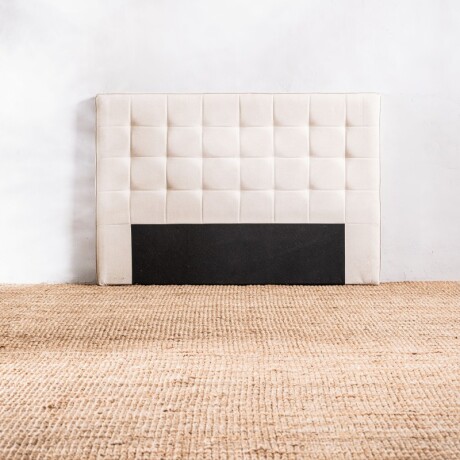 Respaldo Capitoneado Jean Beige