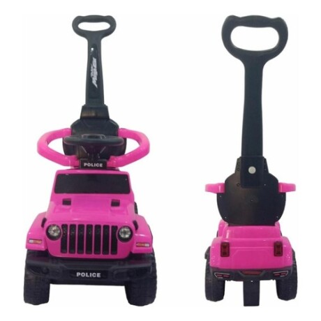Buggy infantil Bebesit 4x4 con guía y halo de seguridad Rosa