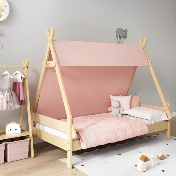 CAMA INFANTIL FOREST BEIGE - 1 PLAZA