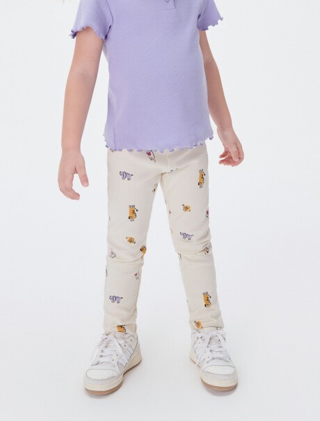 CALZA INFANTIL ESTAMPADA MULTICOLOR