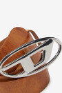 CINTURÓN LOGO D Marron
