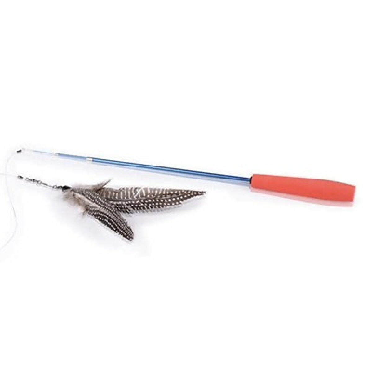 Juguete p/Gatos Varita con Plumas 40 cm 