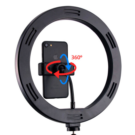 Aro De Luz Anillo 2.1mt+3 Porta Celular 30cm Control Ele001000