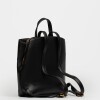 Mochila Oslo en Efecto Cuero Graneado Negro