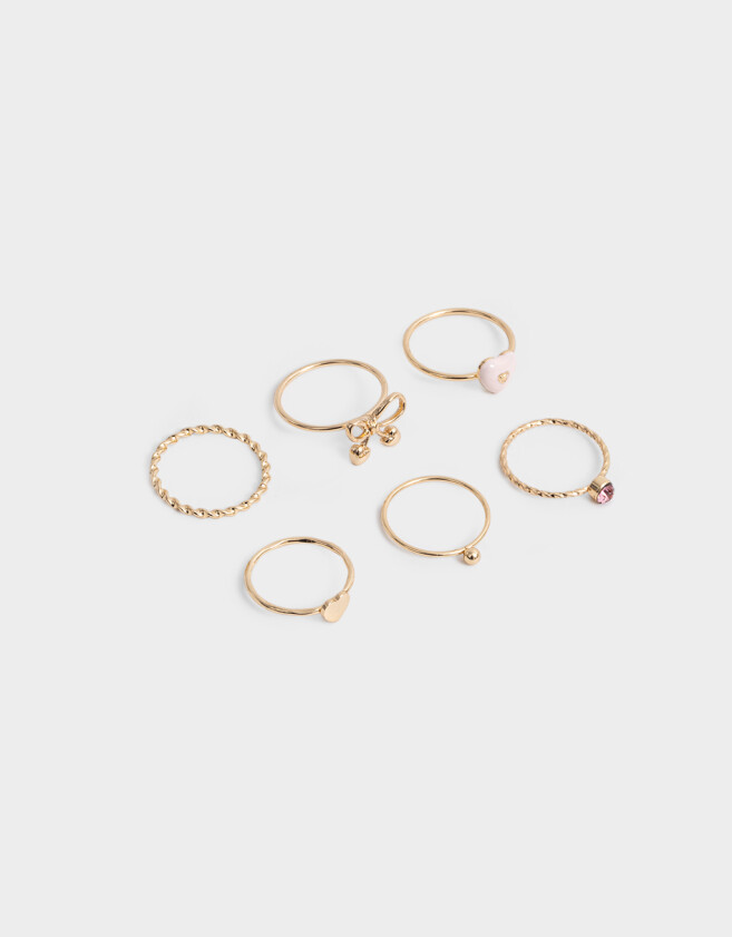 Sets Anillos De metal Sets De Anillos De Metal - Dorado