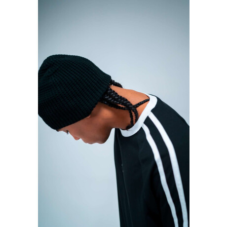 Gorra Tiffosi Lana Panal Unisex negro