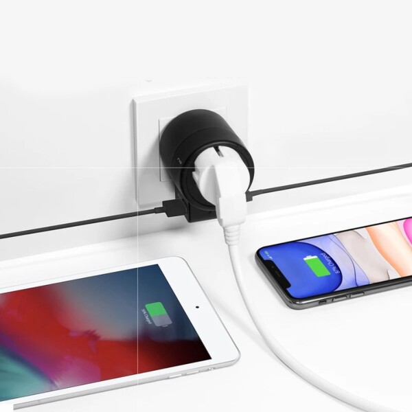 Cargador Promate Celular Twist Viaje Universal 12w Usb CARGADOR PROMATE TWIST 12W *******