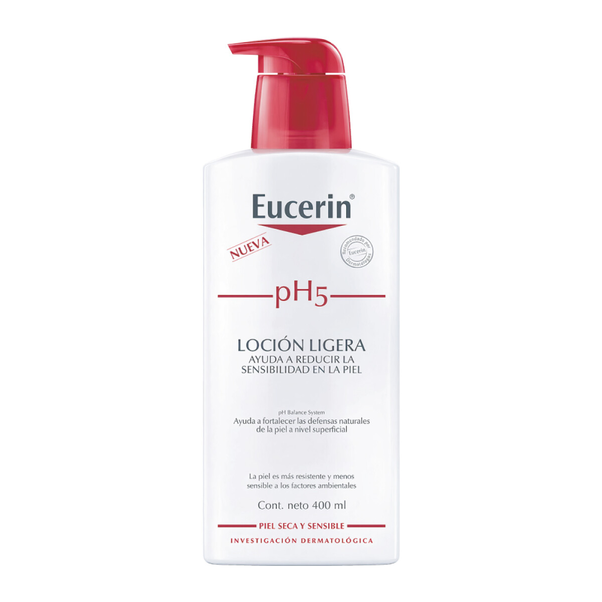 Loción Eucerin pH5 Locion Ligera 400ml 