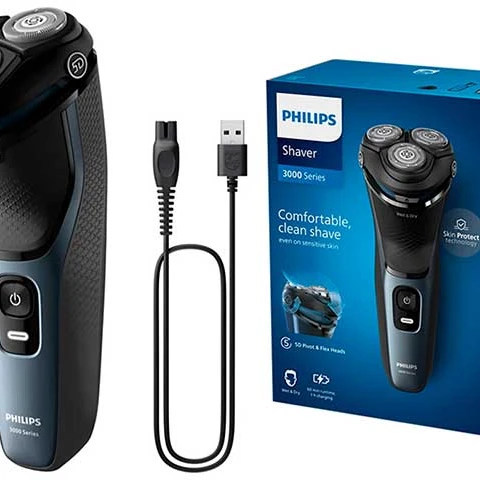 AFEITADORA PHILIPS S 3144 -Recargable -WET&DRY Sin color