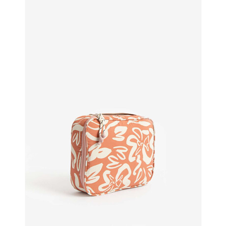 Portacosméticos De Material Reciclado Estampado Flores