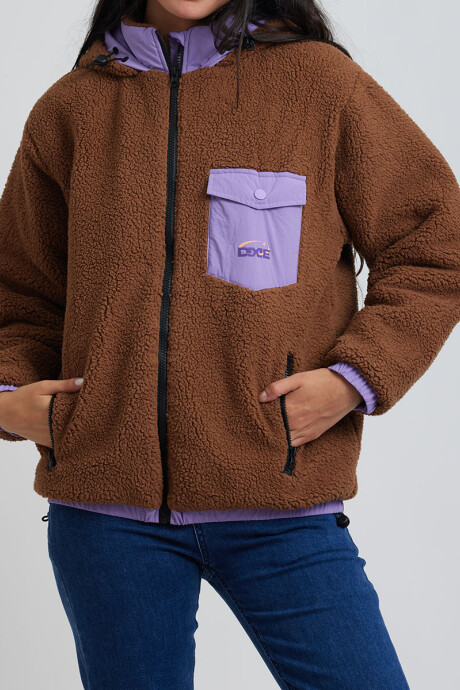 CAMPERA CAMILE DIXIE MarrÓn