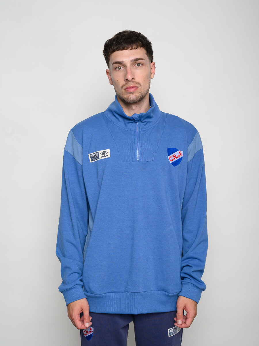 BUZO MEDIO CIERRE FLOW Nacional Hombre - 00p 