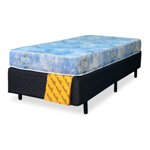 Sommier PUELO - 1 Plaza - Reversible - Espuma suave - Base Box - 188x80x57 cm - Hasta 75kg Sommier PUELO - 1 Plaza - Reversible - Espuma suave - Base Box - 188x80x57 cm - Hasta 75kg