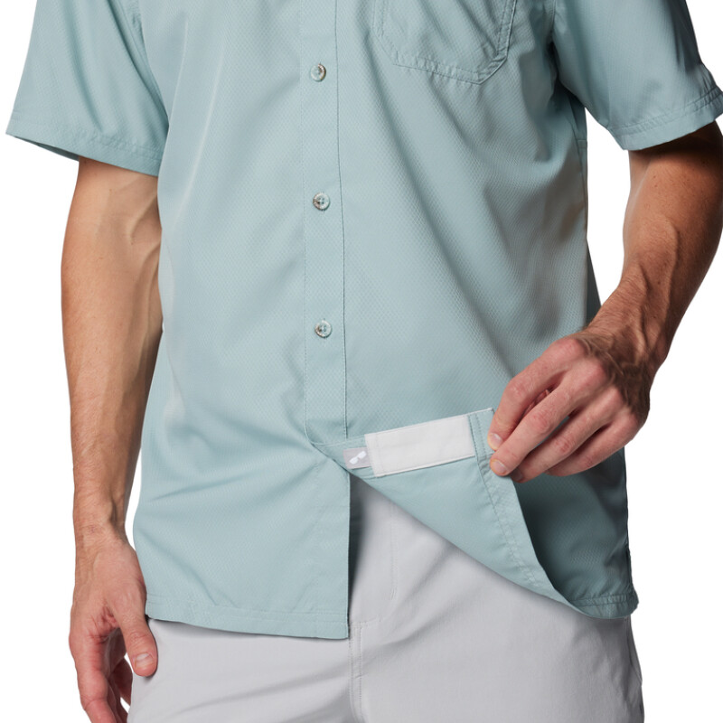Camisa Tide Solid Camp Hombre Crushed Blue