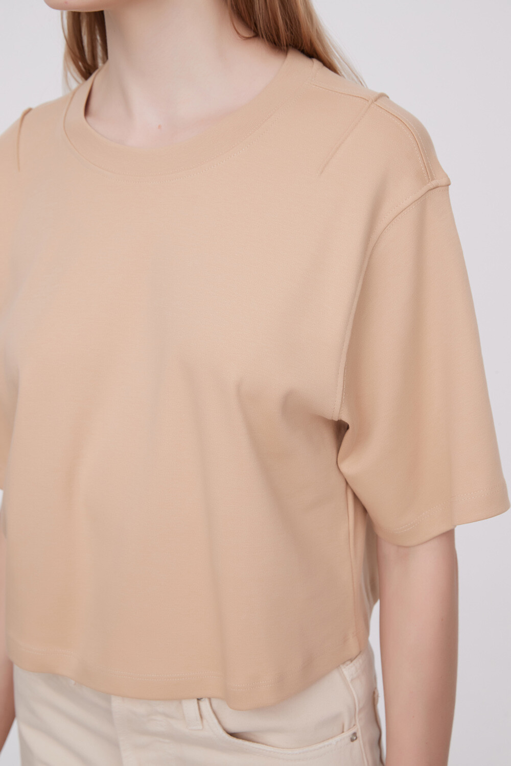 Remera Truvila Beige