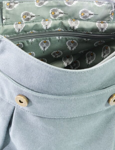 MOCHILA DE LONA Verde