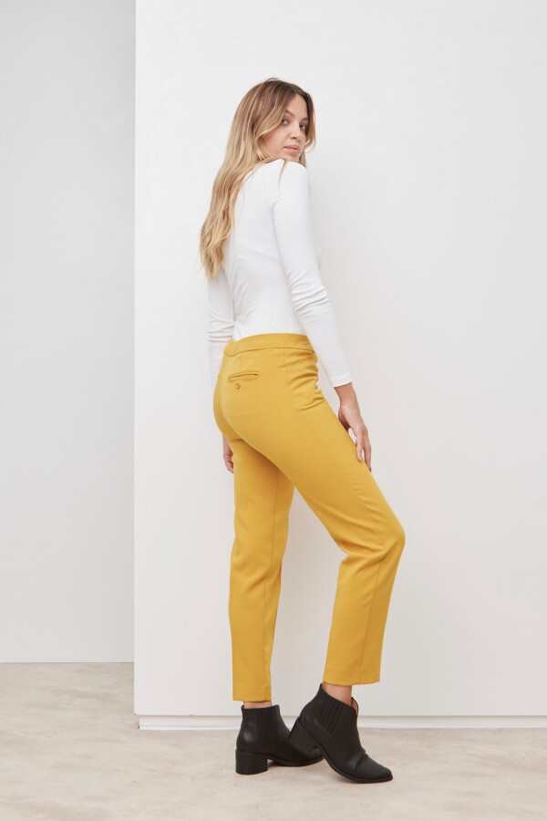 Pantalon Recto MOSTAZA