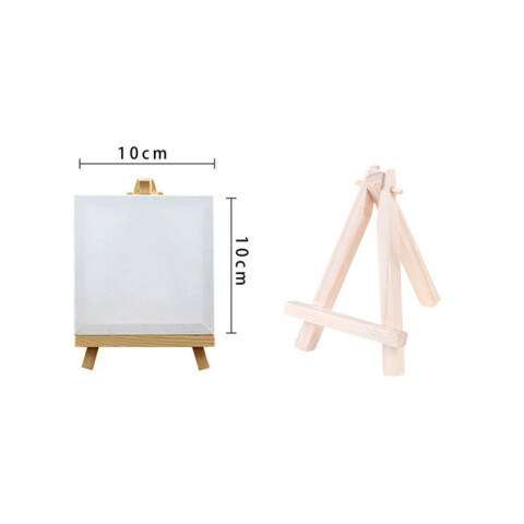 Atril con lienzo 8x15cm lienzo 10x10cm Atril Con Lienzo 8x15cm Lienzo 10x10cm
