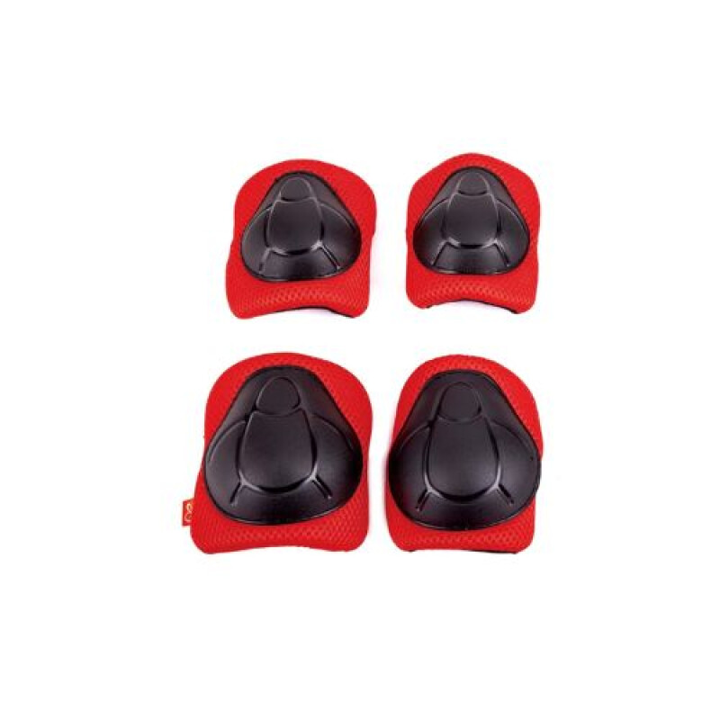 Pack Rodilleras y Coderas Rojas - Hape Pack Rodilleras Y Coderas Rojas - Hape