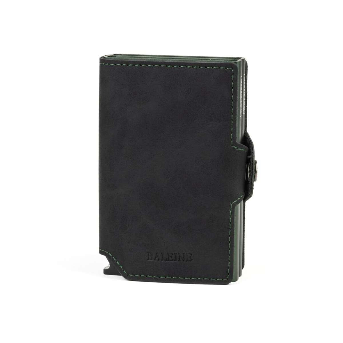 Billetera Baleine Double Kansas Zipper Full - Verde 