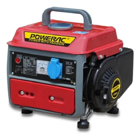 POWERAC GENERADOR A GASOLINA 0.8Kw 2HP 63CC ARRANQUE MANUAL Powerac Generador A Gasolina 0.8kw 2hp 63cc Arranque Manual