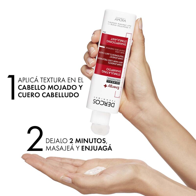 Vichy Dercos Shampoo Energy Energizante Anticaida 400 Ml. Vichy Dercos Shampoo Energy Energizante Anticaida 400 Ml.
