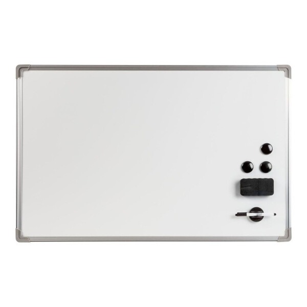 Pizarra Blanca 60 x 90 CM + MARCADOR + BORRADOR + IMANES Pizarra Blanca 60 x 90 CM + MARCADOR + BORRADOR + IMANES