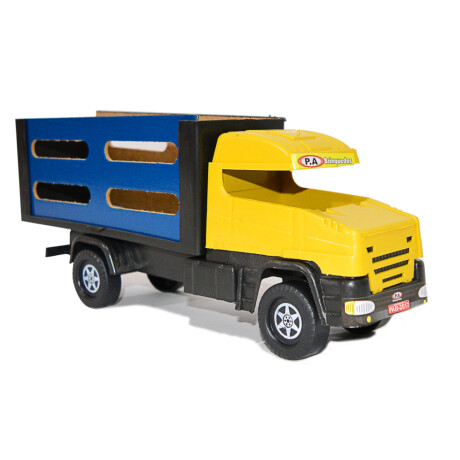 CAMION P.A. BRINQUEDOS MINI CARGA PLASTICO Y MADERA 31CM LARGO CAMION P.A. BRINQUEDOS MINI CARGA PLASTICO Y MADERA 31CM LARGO