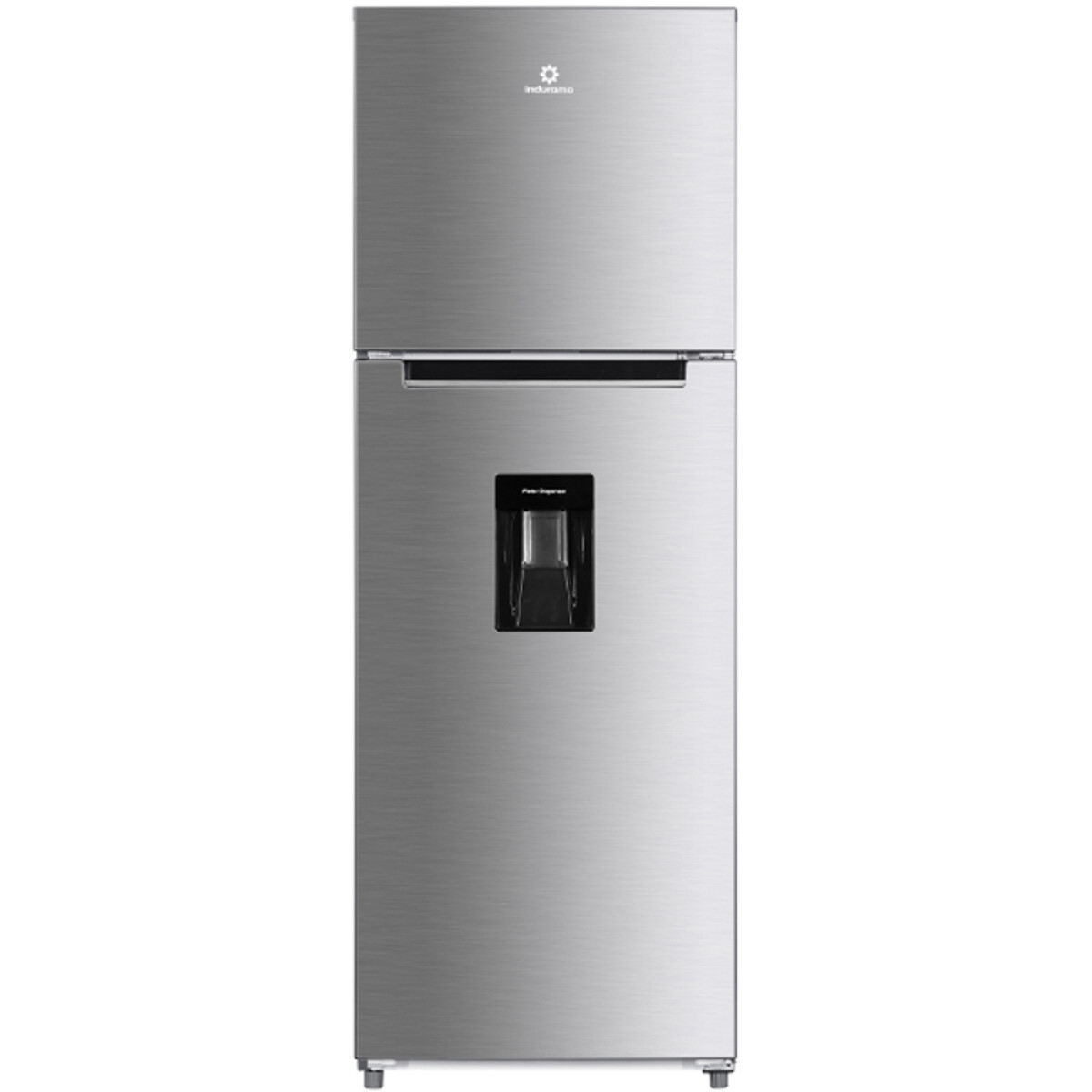 Heladera Indurama RI 389 inox. con dispensador 