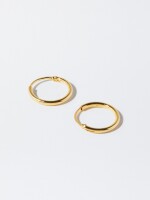 Pendientes De Aro De Plata 925 dorado